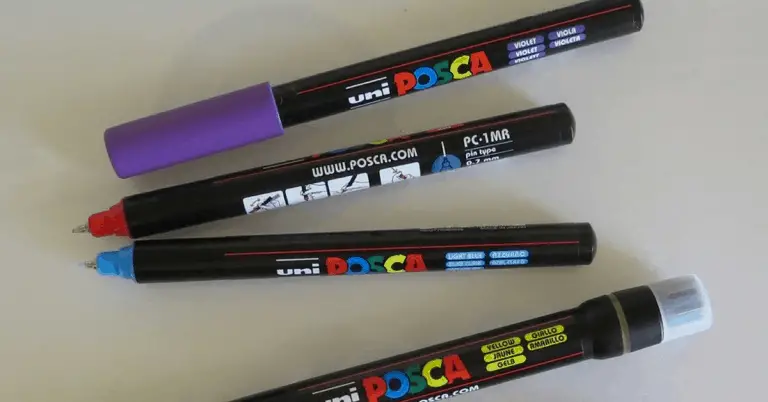 How To Seal Posca Pens On Glass Correctly!