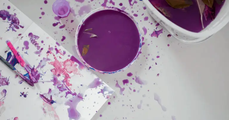 How To Make Purple Paint At Home From Scratch!